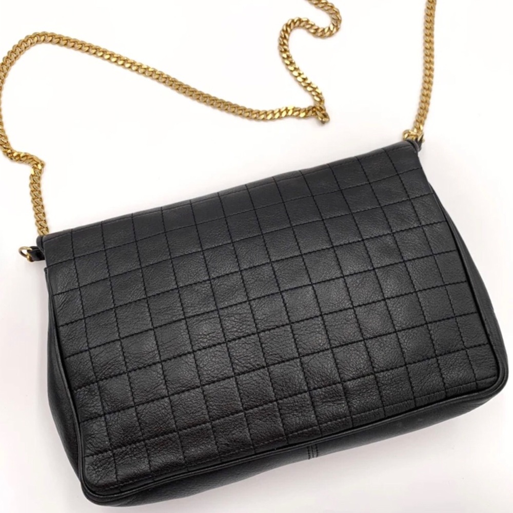 Auth Celine Quilted Pattern With Triomphe Logo Ba… - image 4